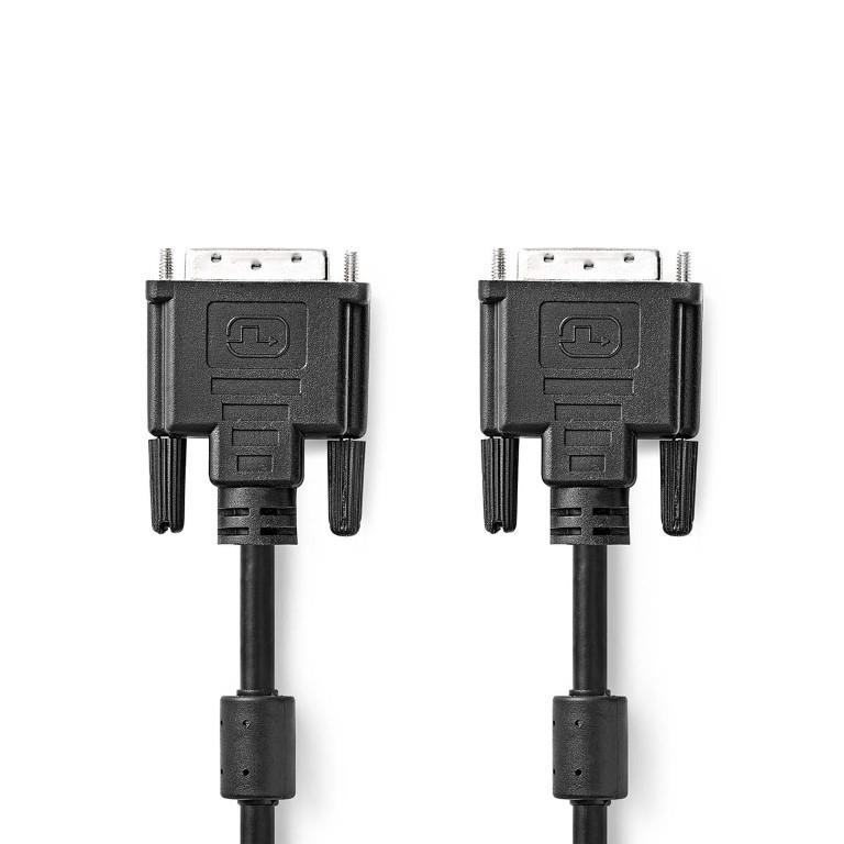 VCOM DVI-D 24+1-pin Male to Male 5m Cable CG451-5.0 – FirstShop