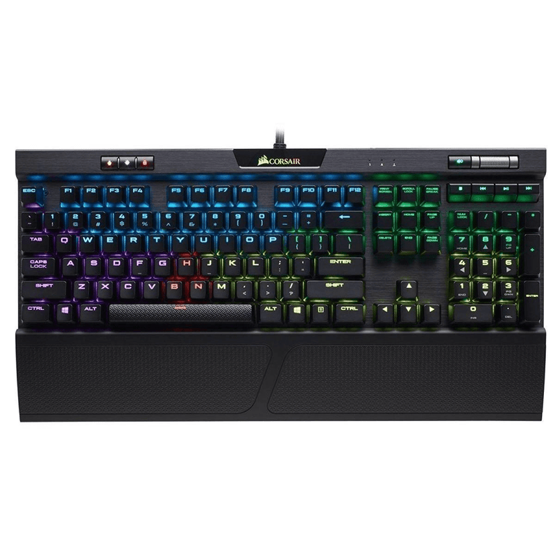 Corsair K70 RGB MK.2 Mechanical Gaming Keyboard Cherry MX Blue CH-9109011-WW