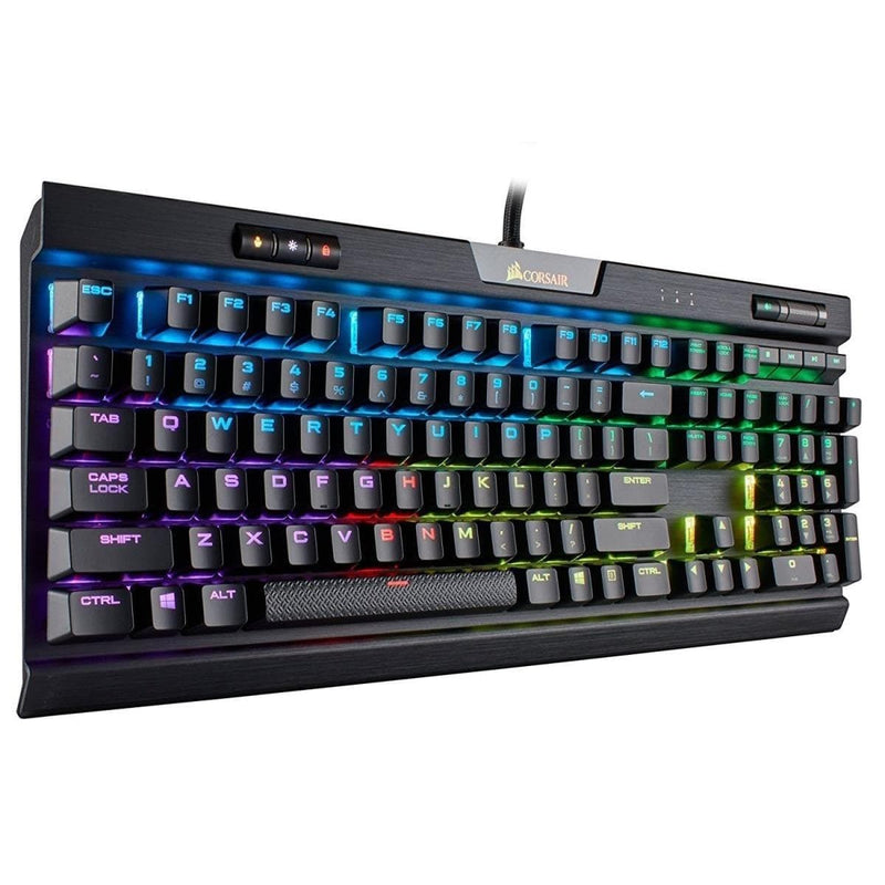 Corsair K70 RGB MK.2 Mechanical Gaming Keyboard Cherry MX Blue CH-9109011-WW