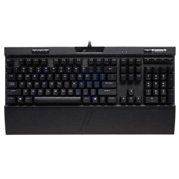 Corsair K70 keyboard USB QWERTY Black