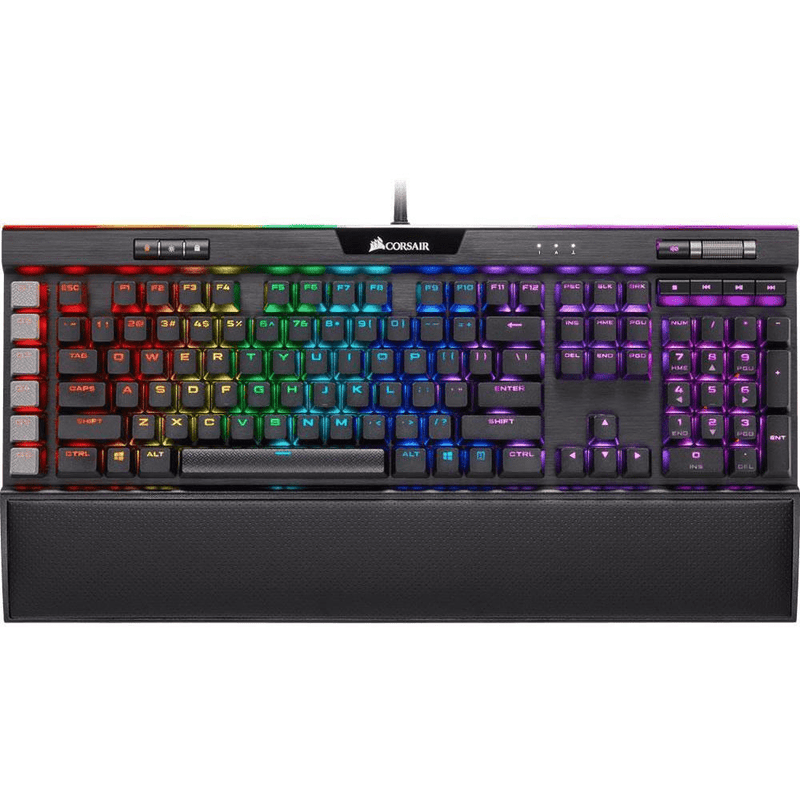 Corsair K95 RGB PLATINUM XT Cherry MX Blue Mechanical Gaming Keyboard Black CH-9127411-NA
