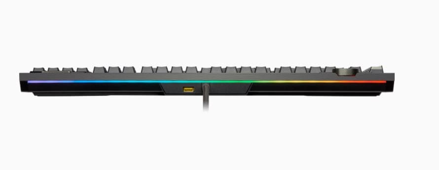 Corsair K100 RGB keyboard USB QWERTZ Dutch Black