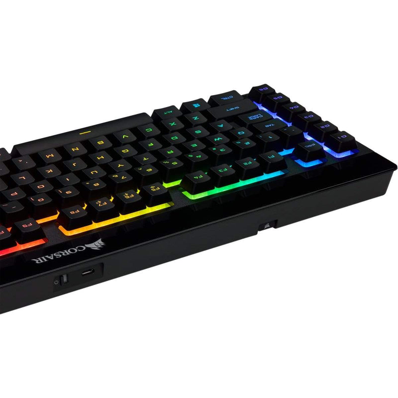 Corsair K57 RGB Keyboard USB + Bluetooth QWERTZ Dutch Black CH-925C015-NA