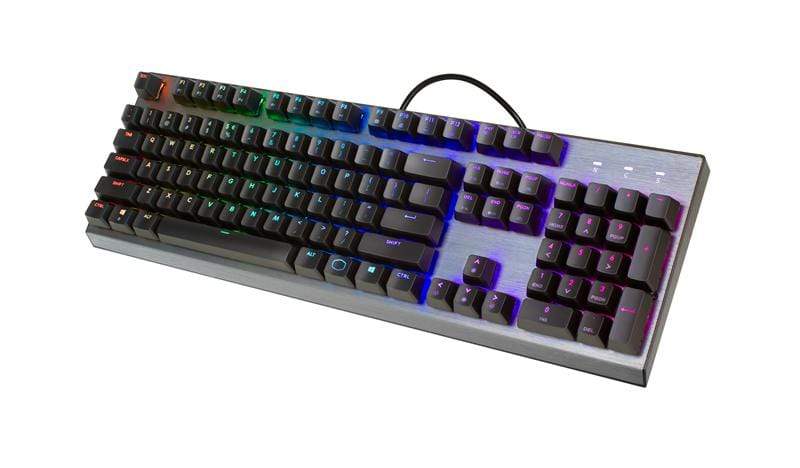 Cooler Master Gaming CK350 Keyboard USB QWERTY US English Metallic CK-350-KKOL1-US