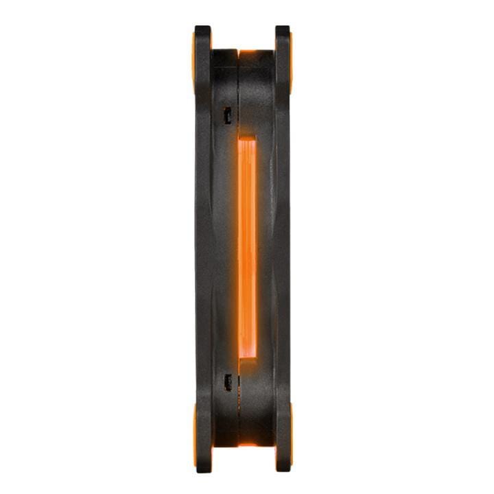 Thermaltake Riing 14 Computer Case Fan 140mm Black and Orange 1400rpm CL-F039-PL14OR-A