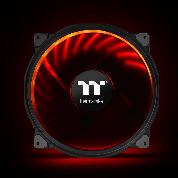 Thermaltake Riing Plus 20 Computer Case Fan 200mm Black 1000rpm CL-F069-PL20SW-A
