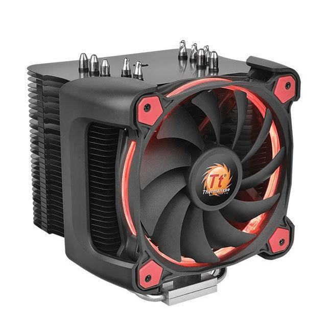 Thermaltake Riing Silent 12 Pro CPU Cooler 120mm Black and Red 1400rpm CL-P021-CA12RE-A