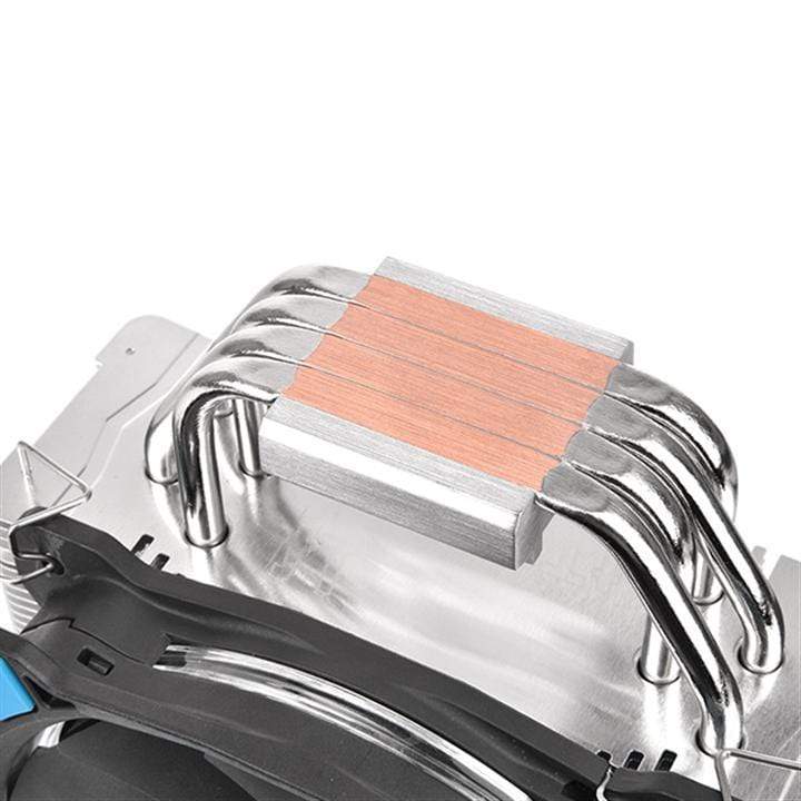 Thermaltake Riing Silent 12 CPU Fan 120mm Black and Blue Silver 1400rpm CL-P022-AL12BU-A