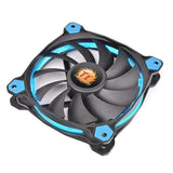 Thermaltake Riing Silent 12 CPU Fan 120mm Black and Blue Silver 1400rpm CL-P022-AL12BU-A