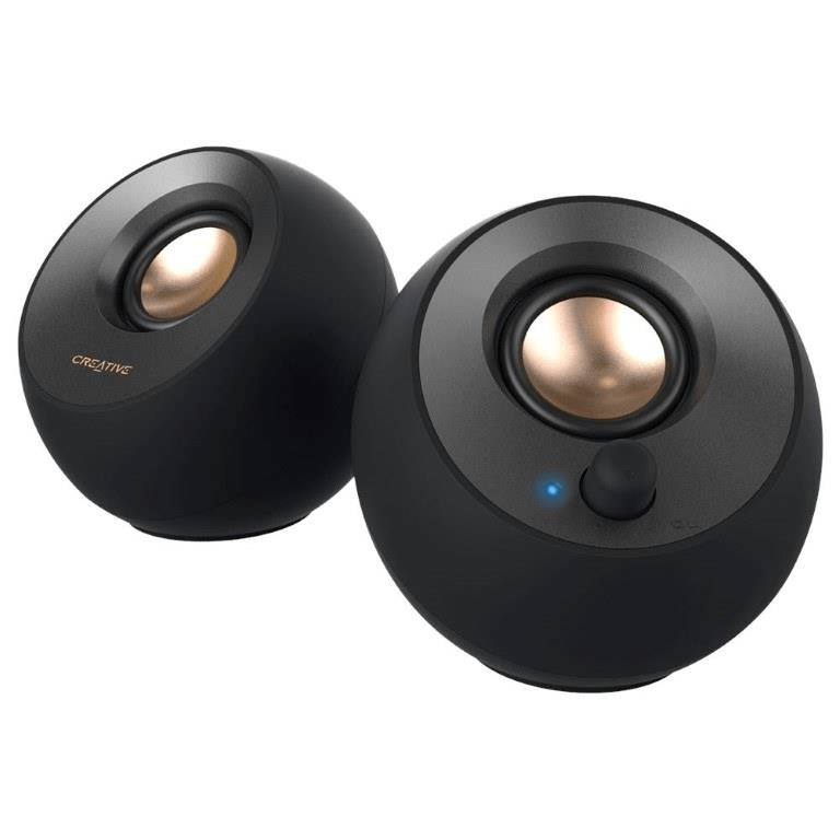 Creative Labs Pebble V2 2.0-ch USB Powered Desktop Speakers with USB-C Connectivity CL-PEBBLE-V2