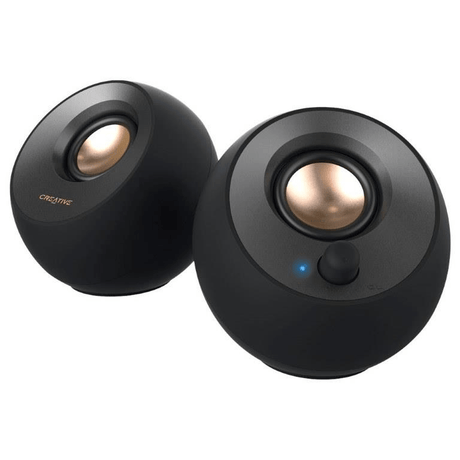 Creative Labs Pebble V2 2.0-ch USB Powered Desktop Speakers with USB-C Connectivity CL-PEBBLE-V2