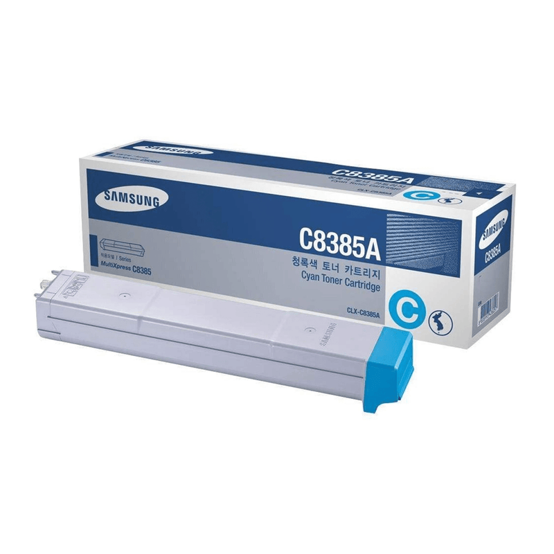 Samsung CLX-C8385A Cyan Toner Cartridge 15,000 Pages Original Single - pack