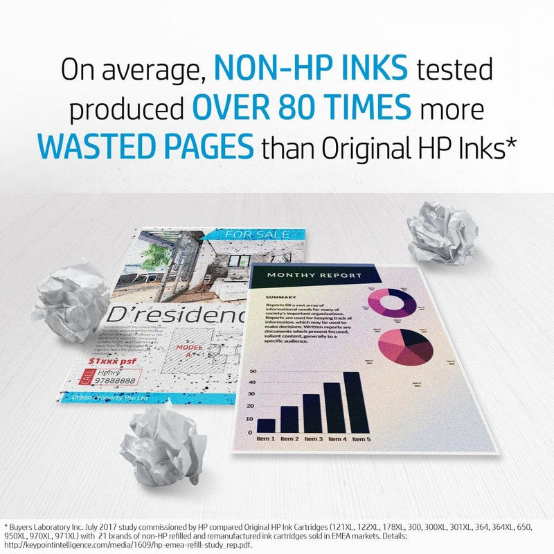 HP 761 400-ml DesignJet Magenta Printer Ink Cartridge Original CM993A Single-pack