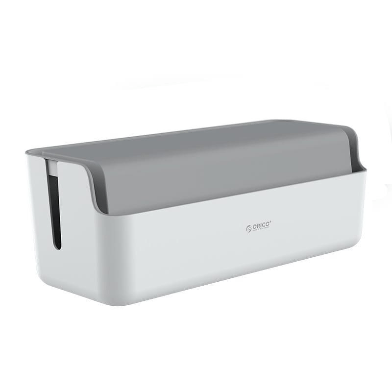 Orico Multiplug and Surge Protector Storage Box with Device Mount Grey CMG-16-GY-BP