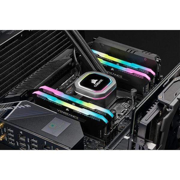 CORSAIR Vengeance 32GB(2×16Gb) DDR4 Corsair Vengeance RGB Pro SL 32GB (2x16GB) DDR4 RAM - 3600MHz