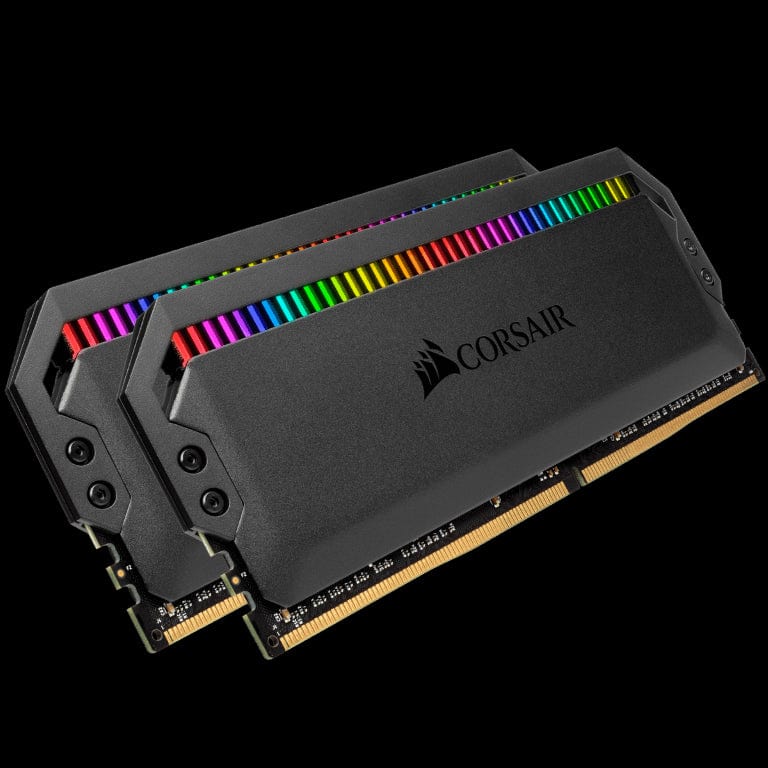 Corsair DOMINATOR Platinum RGB 2 x 16GB DDR4 DRAM 3200MHz Memory Module Kit CMT32GX4M2E3200C16