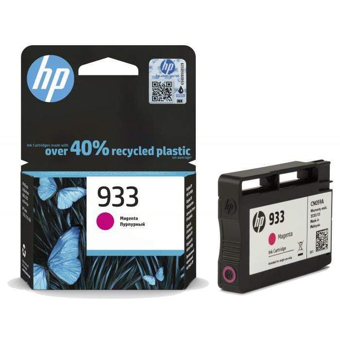 HP 933 Magenta Standard Yield Printer Ink Cartridge Original CN059AE Single-pack