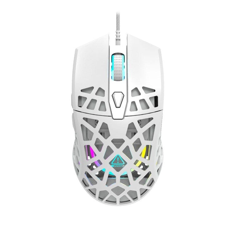 Canyon Puncher GM-20 Wired Optical Gaming Mouse White CND-SGM20W