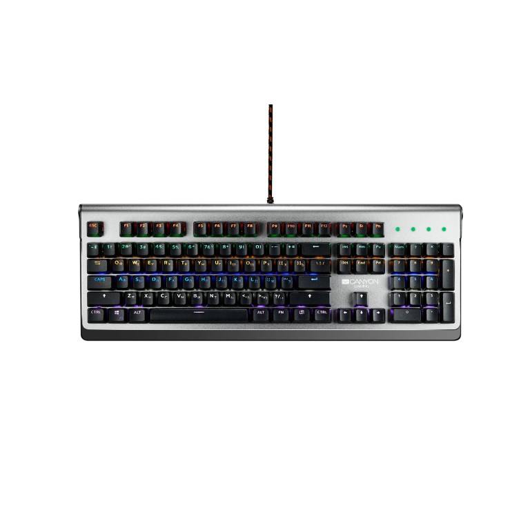 Canyon Interceptor GK-8 Wired Mechanical Gaming Keyboard CND-SKB8-US