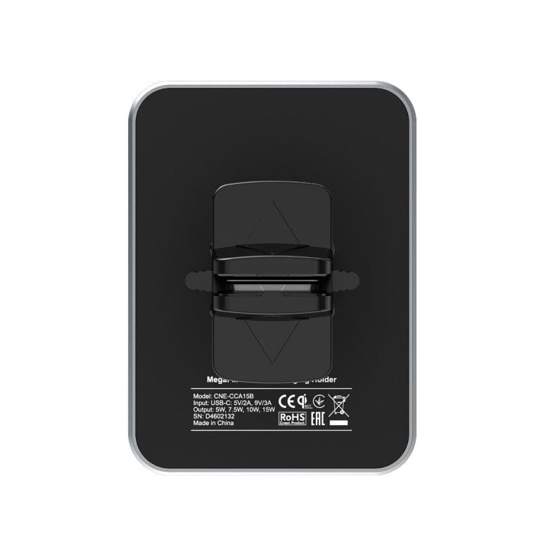 Canyon ??-15 Universal Smartphone Magnetic Car Holder with Wireless Charging Black CNE-CCA15B
