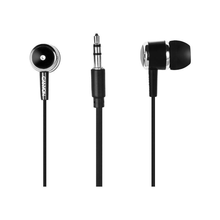 Canyon EPM- 01 Stereo In-ear Headset with Microphone Black CNE-CEPM01B