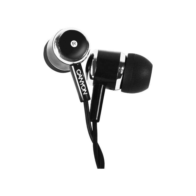 Canyon EPM- 01 Stereo In-ear Headset with Microphone Black CNE-CEPM01B