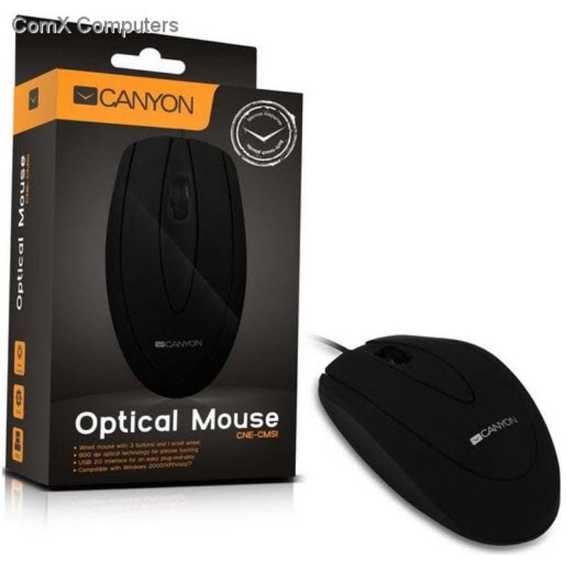 Canyon USB Type-A Ambidextrous Mouse CNE-CMS1