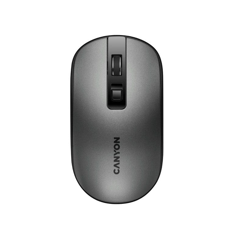 Canyon MW-18 Wireless Rechargeable Optical Mouse Dark Grey CNS-CMSW18DG