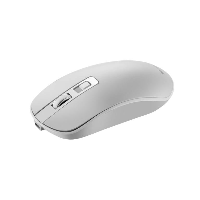 Canyon MW-18 Wireless Rechargeable Optical Mouse Pearl White CNS-CMSW18PW