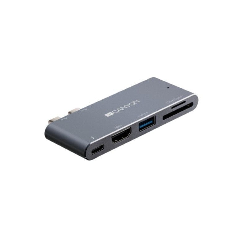 Canyon DS-5 5-in-1 Thunderbolt 3 Docking Station Space Grey CNS-TDS05DG