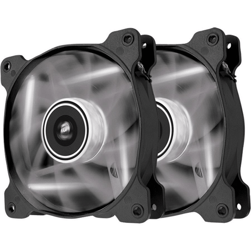 Corsair Air AF120 Computer Case Fan 120mm Black and White 1500rpm CO-9050016-WLED
