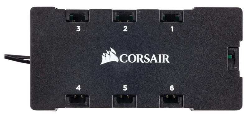 Corsair HD120 Computer Case Fan 120mm Black and White 1725rpm CO-9050066-WW