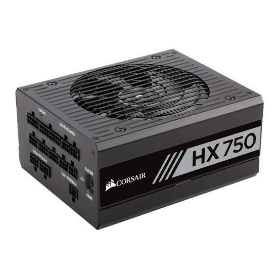 Corsair HX750 80 PLUS Platinum 750W 20+4-pin ATX Black Power Supply CP-9020137-NA