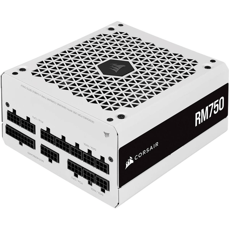 Corsair RM750 80 Plus Gold 750W Power Supply Unit - White CP-9020231-WW