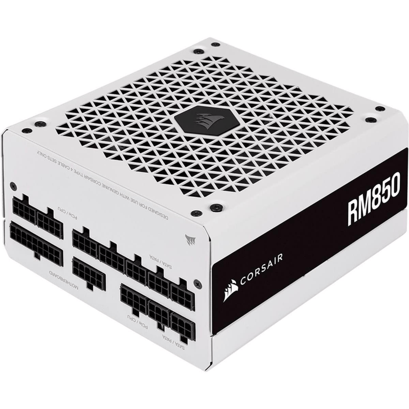 Corsair RM850 80 Plus Gold 850W Power Supply Unit - White CP-9020232-WW