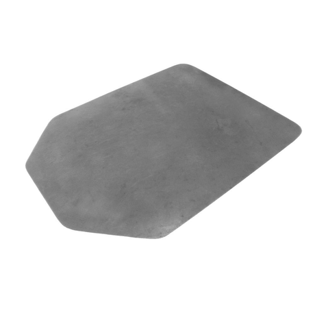 Parrot Carpet Protector Non Slip Silver Tapered Rectangle 1200x900x2.75mm CP1043