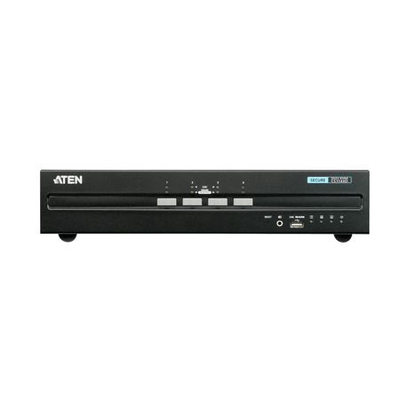 ATEN 4-port USB DVI Dual-Display Secure KVM Switch CS1144D