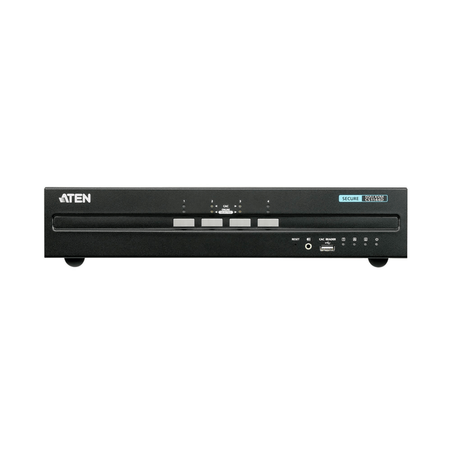 ATEN 4-port USB DVI Dual-Display Secure KVM Switch CS1144D