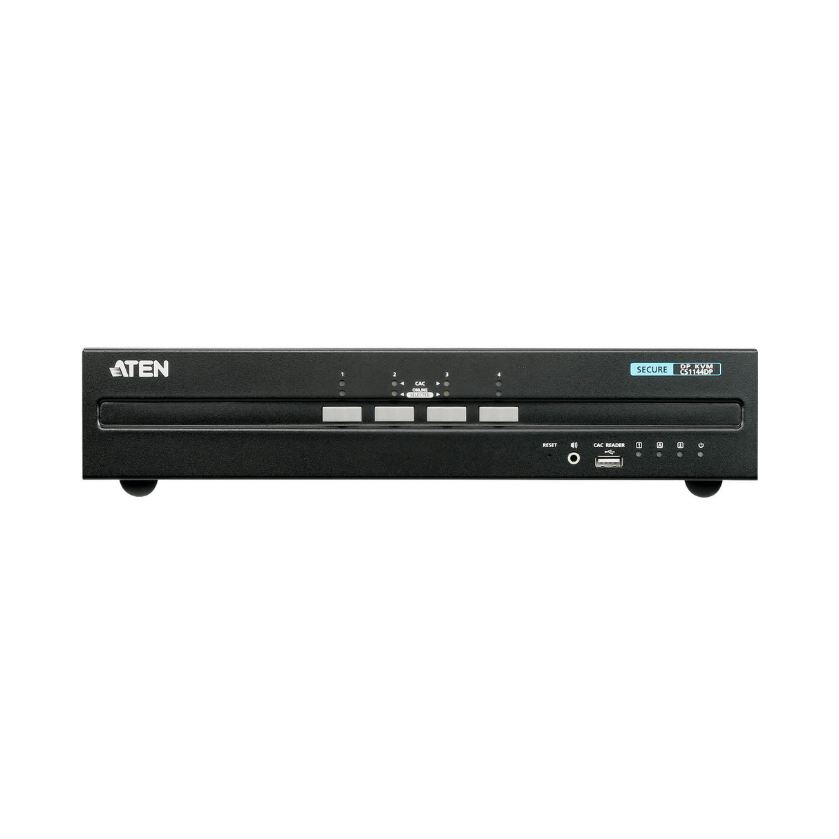 ATEN 4-port USB DisplayPort Dual-Display Secure KVM Switch CS1144DP