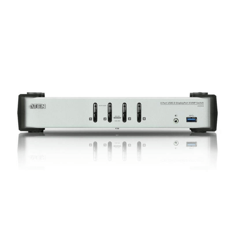 ATEN 4-port USB 3.1 Gen 1 DisplayPort KVMP Switch CS1914