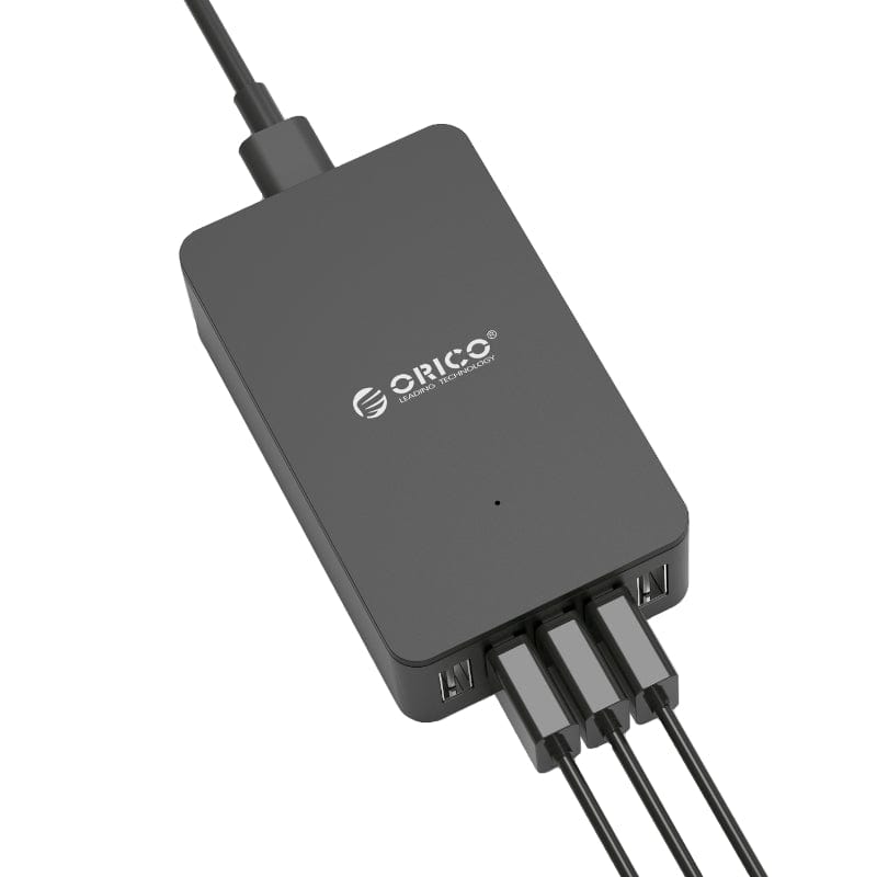 Orico 5 Port 40W Charge Desktop Charger Black CSE-5U-EU-BK-PRO