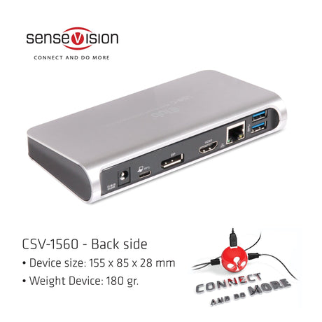 CLUB3D USB Type C MST Charging Dock CSV-1560