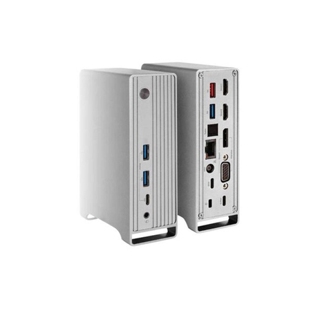 Club 3D USB Gen2 Type-C Triple Display DP Alt mode + Smart PD Charging Dock Station CSV-1568-CLUB3D