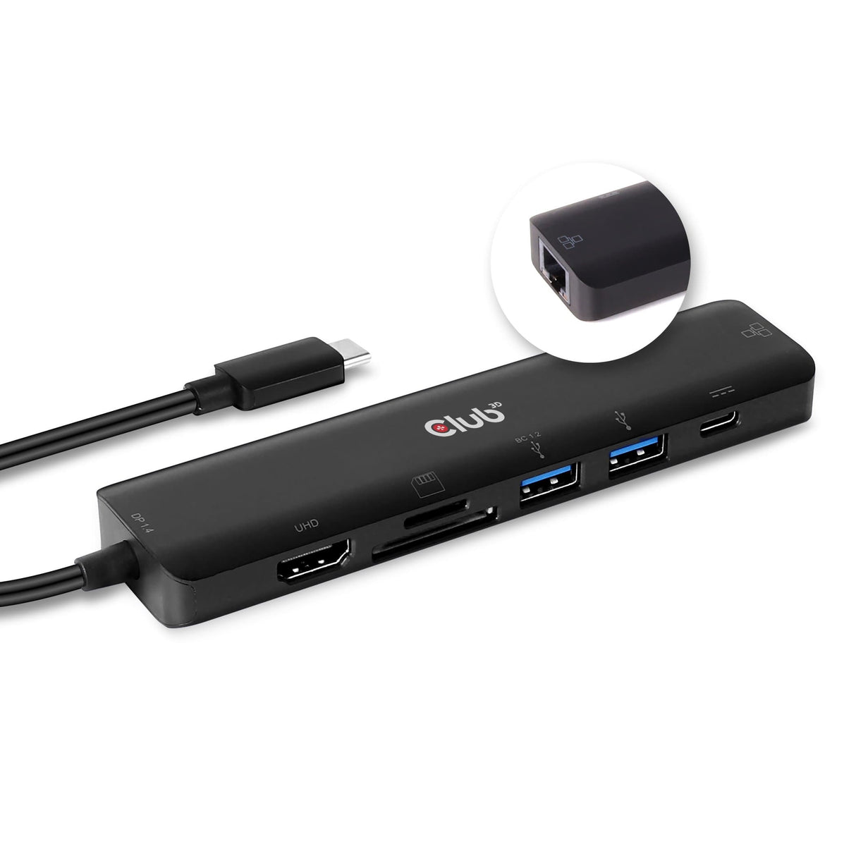 CLUB3D CSV-1592 Notebook Dock/port Replicator