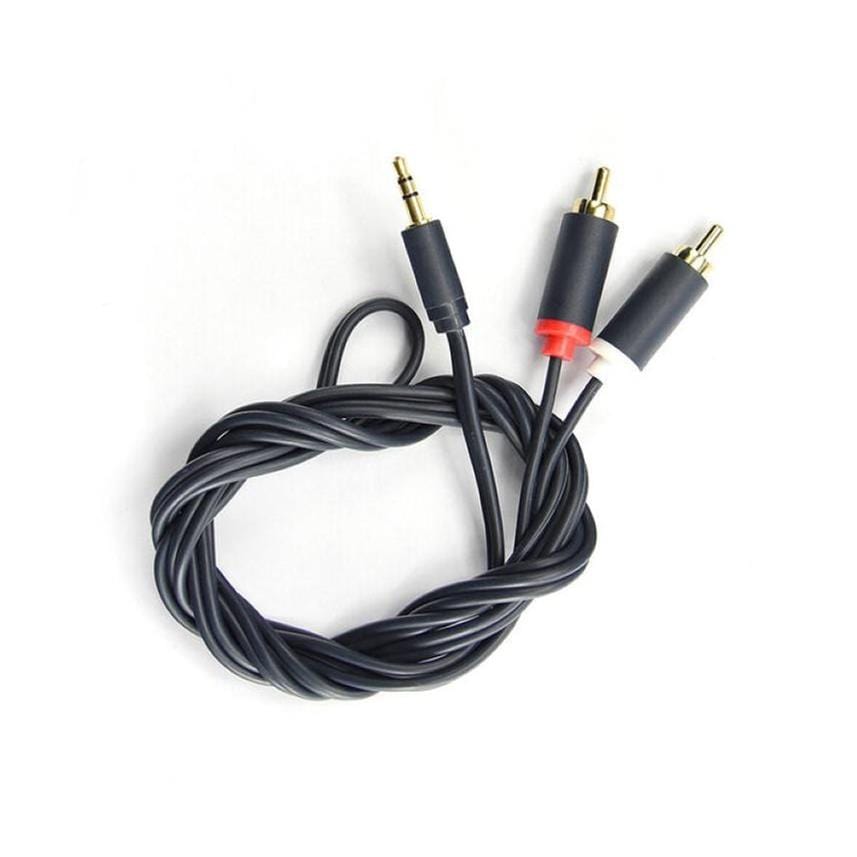 Cabletime CF17J 1.5m Professional Male to 2RCA Male Aux Cable CT-AV303-H12G-DB1.5