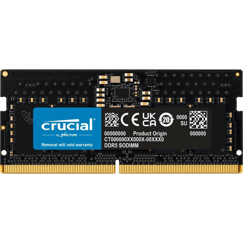Crucial CT8G48C40S5 memory module 8 GB 1 x 8 GB DDR5 4800 MHz