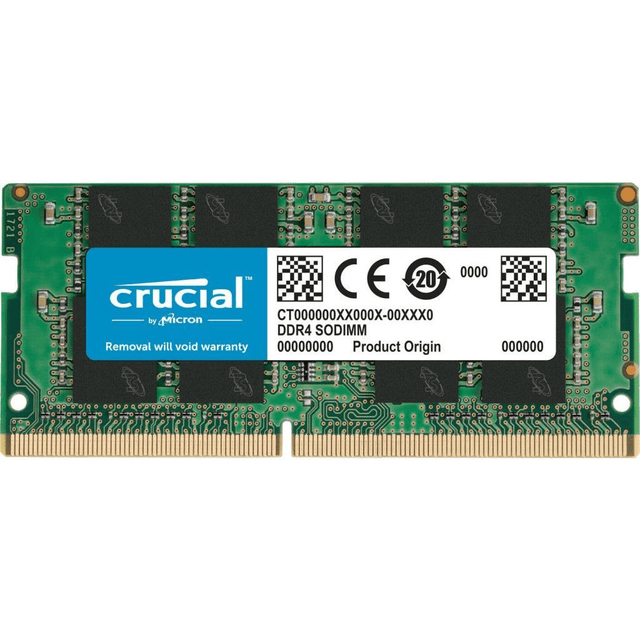 Crucial CT8G4SFRA32A Memory Module 8 GB 1 x 8 GB DDR4 3200 MHz Crucial CT8G4SFRA32A Memory Module 8 GB 1 x 8 GB DDR4 3200 MHz