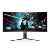 AOC Gaming CU34G2X 34-inch 3440 x 1440px UWQHD 21:9 144Hz 1ms AMD FreeSync VA Curved LCD Monitor