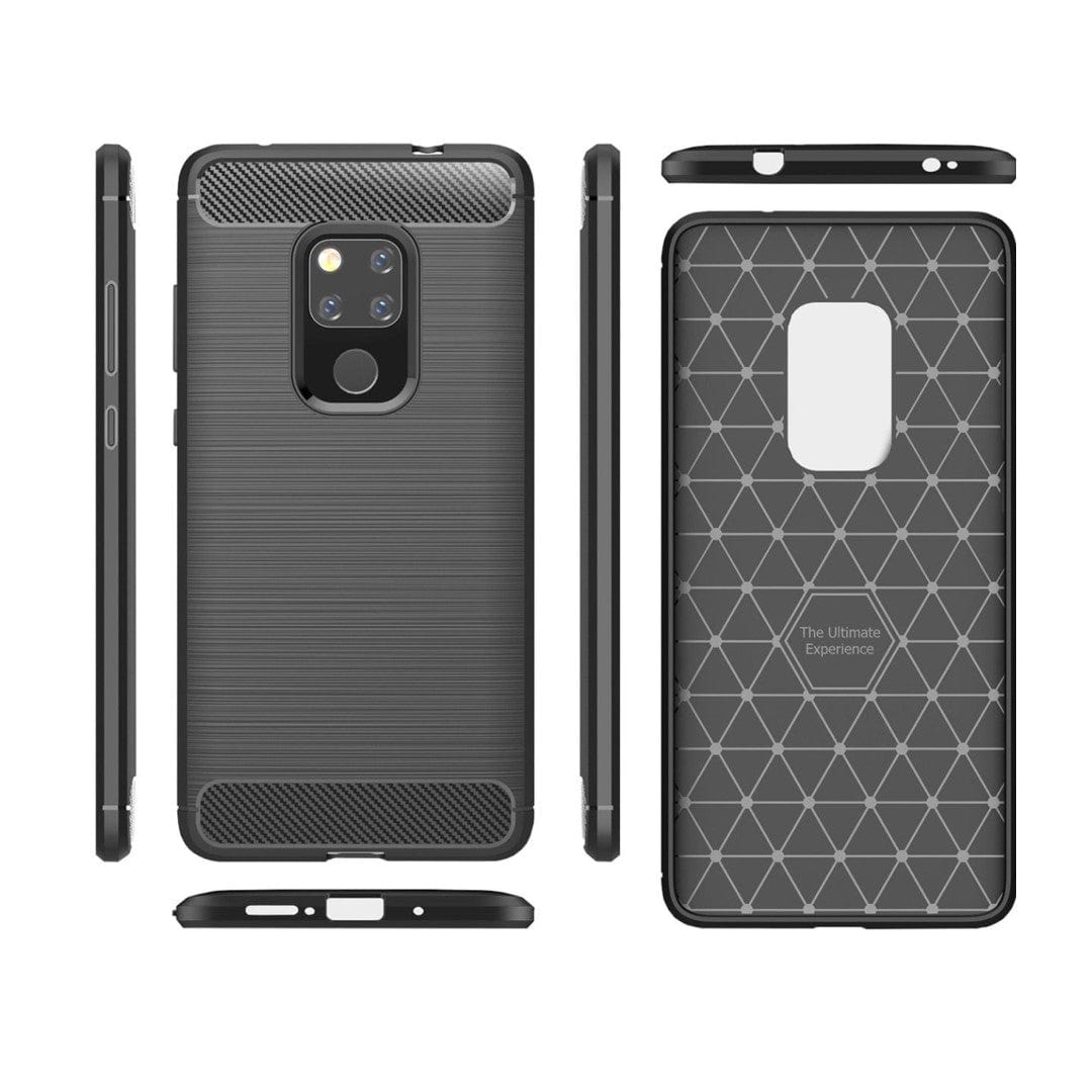 Tuff-Luv Armour Protective Shockproof Shell Case for Huawei Mate 20 Pro Black D3_131
