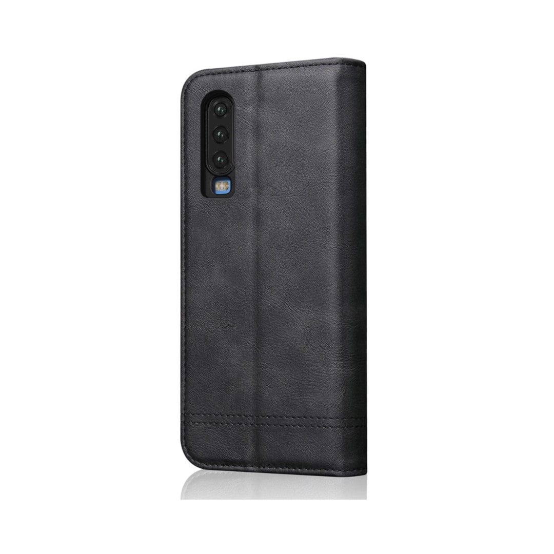 Tuff-Luv Leather Case & Horizontal Stand for Huawei Mate P30 Black D3_157